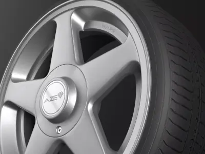 Azev type A Low-poly 3D model