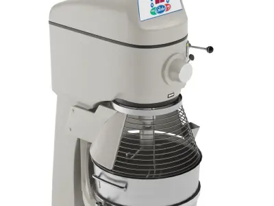 Commercial Planetary Floor Mixer Globe SP40 3D model