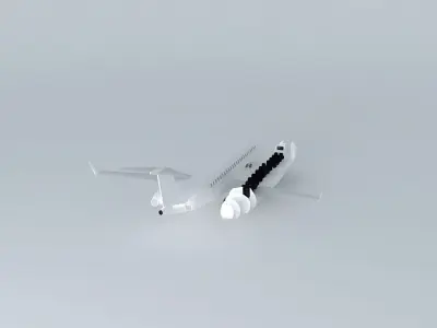 How to put my interior into the model of ERJ 145 XR Free 3D model