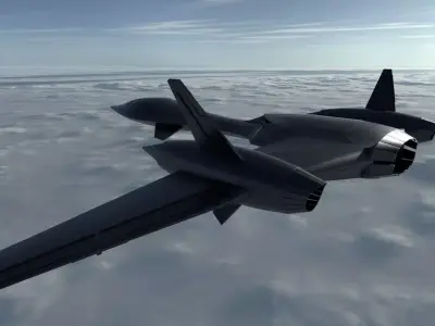 Blackbird SR-71 3D model