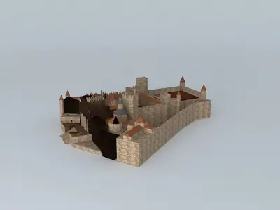 Royal Monastery of Santa Maria. Guadalupe Free 3D model