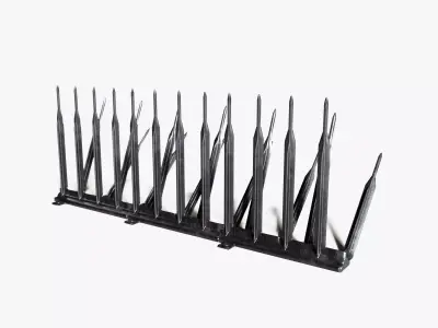 Pigeon Spikes Bird Deterrent Low-poly 3D model