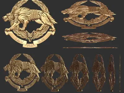 Special Operations Forces Ukraine SSO 3D print model