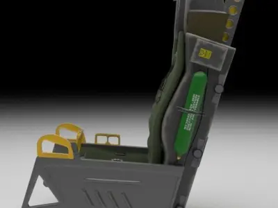 ACES II Ejection Seat 3D model