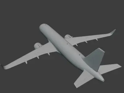 AIRBUS A320 NEO 3D print model