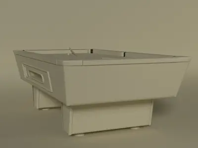 billard pool table Free 3D model
