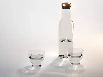 Bottle Carafe Free 3D model