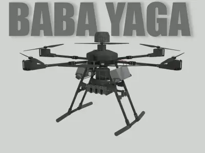 Baba Yaga Ukrainian Drone 3D model