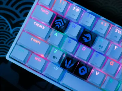 Jett Valorant Keycaps Series 3D print model