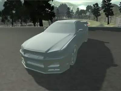 Nissan GTR - 34 Free 3D model