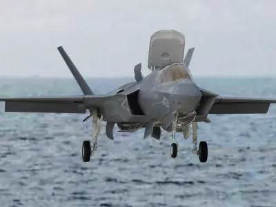 Lockheed Martin F-35B Lightning II Marines STOVL 3D model