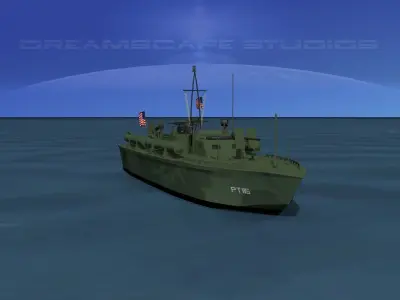 Elco PT Boat PT-115 3D model