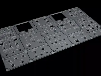 Embraer E1 Overhead Panels 3D print model