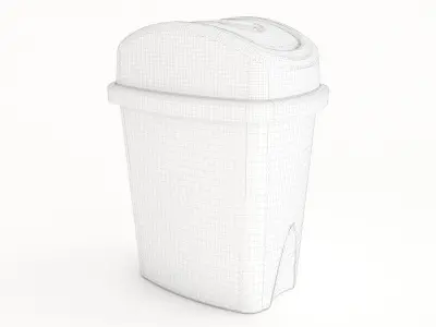 Trash can 06 3D model