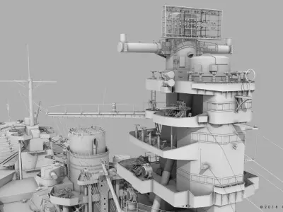 Battleship ISE 3D model