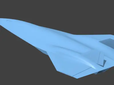 MAVERICK sr-72 darkstar 3D print model