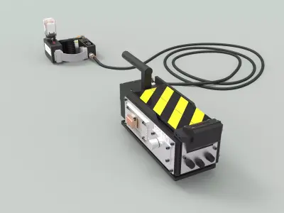 Ghost trap from the movie Ghostbusters 3D model