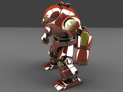Buster Armor 3D model