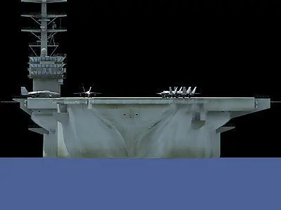 USS Nimitz 3D model