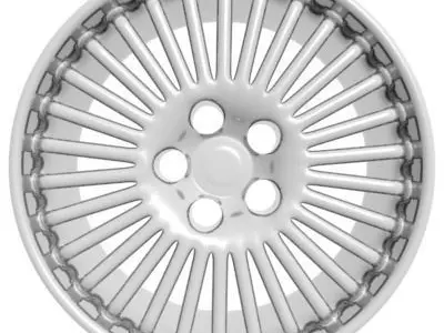 Wheel Rim 3D model 7