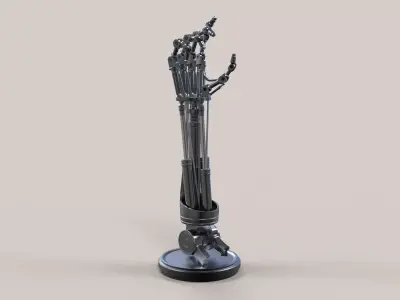 Arm of Terminator T800 3D model