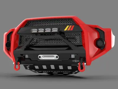 Ecotechne Bumper for Toyota 4Runner 3D model