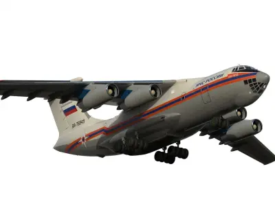 IL-76 TD 3D model