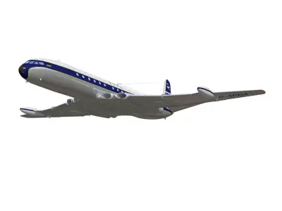 de Havilland DH106 Comet MkIV 3D model