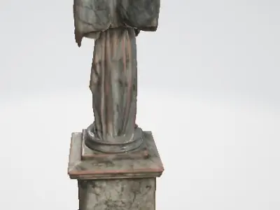 Angel statue 3D model