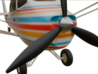 Ultralight Aircraft 3D model