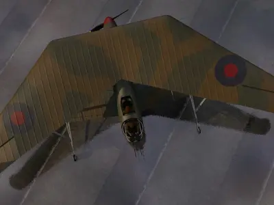 Westland Pterodactyl Mk-V 3D model