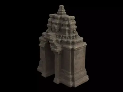 ancient building 2 3D model
