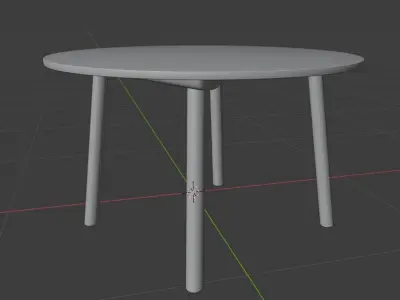 dinning table Free 3D model