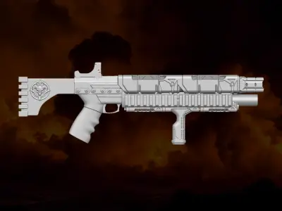 Hell Trooper Kit 3D printable files for Action Figures 3D print model