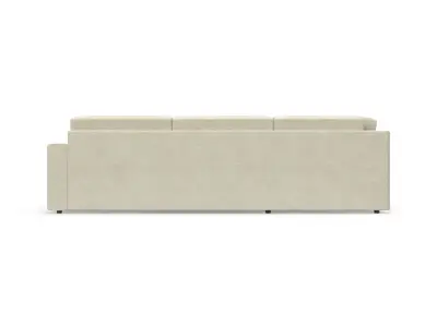 Urban Set 07 Left Arm 3 Seater Free 3D model
