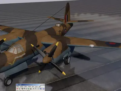 Martin Marauder Mk-1A - RAF 3D model