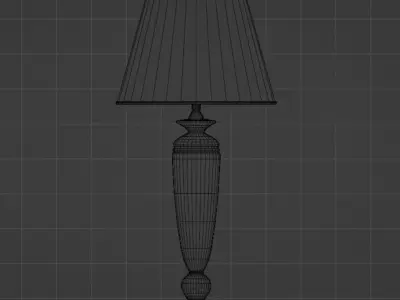 Table lamp Free 3D model 28