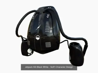 10 Jetpacks I Collection - SciFi Character Design 
