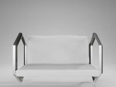 3D luxurious furniture Free low-poly 3D model