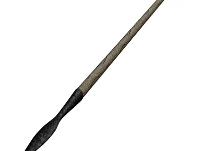 Roman Hasta Spear Low-poly 3D model