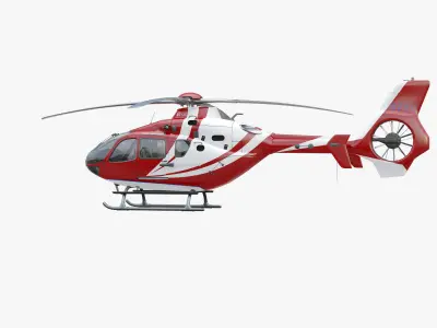 Eurocopter EC 135 Medical 3D model