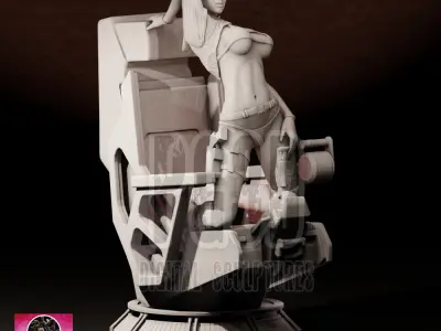 Natasha - Mechwarrior - 1TO10 STL FILE 3D PRINT MODEL 3D print model