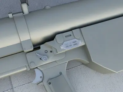 9K32m Strela-2 3D model