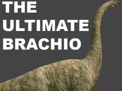 The Ultimate Brachiosaur - 3d model a 3D model