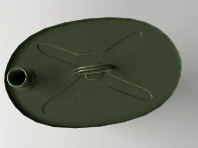 Portable Oil Tank 3D model