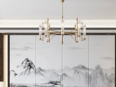 restaurant Chinese style New 3D model