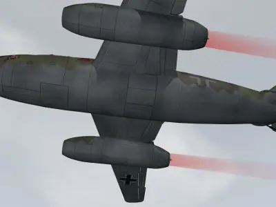 Messerschmitt Me-P1099B 3D model