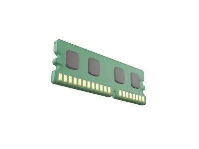 Cartoon Ram v2 001 Low-poly 3D model