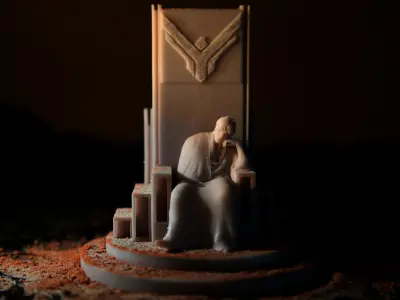 DUNE - Emperor of the Known Universe Paul Atreides Muad Dib 3D print model