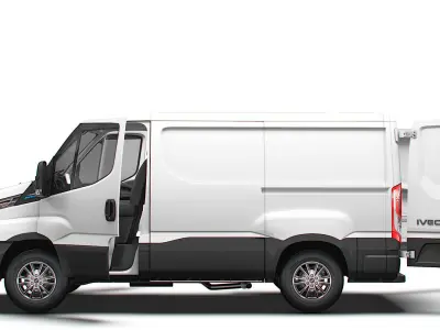 Iveco eDaily Van L1H1 HQ Interior 2024 3D model